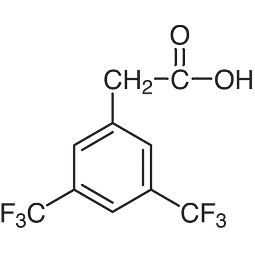 TCI B1976 85068-33-3 Asam 3,5-Bis(trifluorometil)fenilasetat