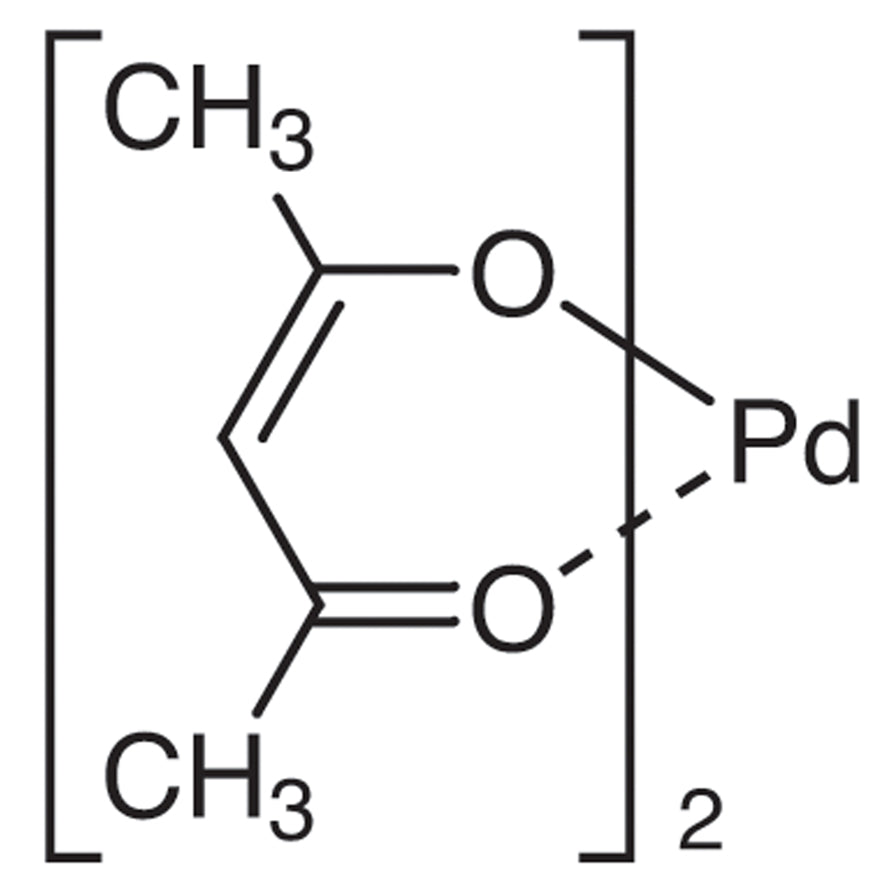 TCI B2018 14024-61-4 Bis(2,4-pentanedionato)palladium(II)