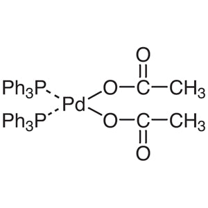 TCI B2042 14588-08-0 Bis(triphenylphosphine)palladium(II) Diacetate