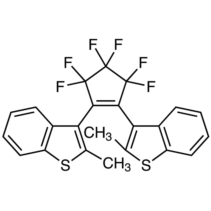 TCI B2287 137814-07-4 1,2-Bis[2-metilbenzo[b]thiofen-3-il]-3,3,4,4,5,5-heksafluoro-1-siklopentena