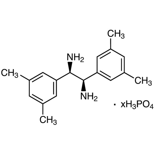 TCI B2775-100MG (1R,2R)-1,2-Bis(3,5-dimetilfenil)-1,2-etilendiamin Fosfat