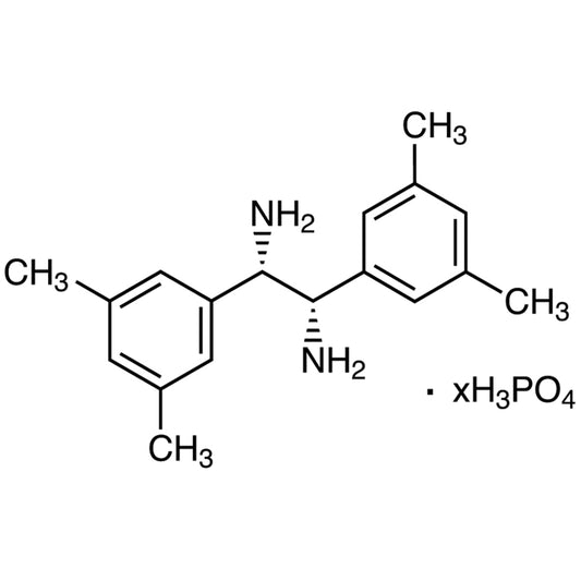 TCI B2776-100MG (1S,2S)-1,2-Bis(3,5-dimetilfenil)-1,2-etilendiamin Fosfat