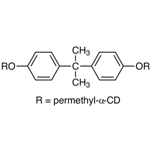 TCI B3026-10MG 2,2-Bis[4-(per-O-methyl-alpha-cyclodextrin-6-yloxy)phenyl]propane