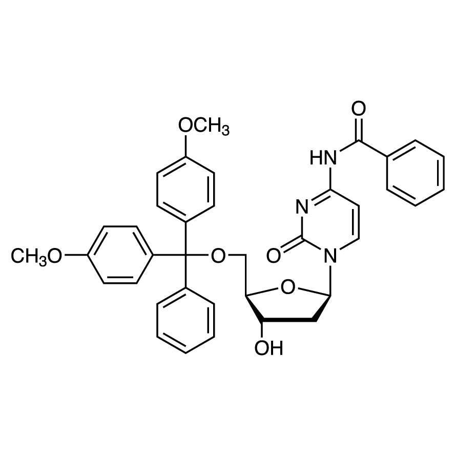 TCI B3087 67219-55-0 N4-Benzoyl-5'-O-(4,4'-dimethoxytrityl)-2'-deoxycytidine