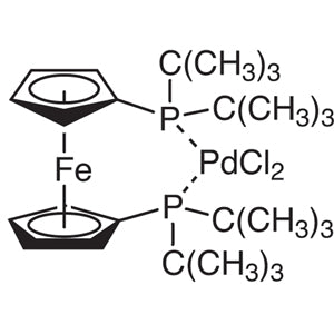TCI B3160 95408-45-0 [1,1'-Bis(di-tert-butylphosphino)ferrocene]palladium(II) Dichloride