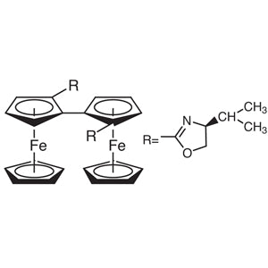 TCI B3197-500MG 190601-12-8 (S,S'')-2,2''-Bis[(S)-4-isopropyloxazolin-2-yl]-1,1''-biferrocene