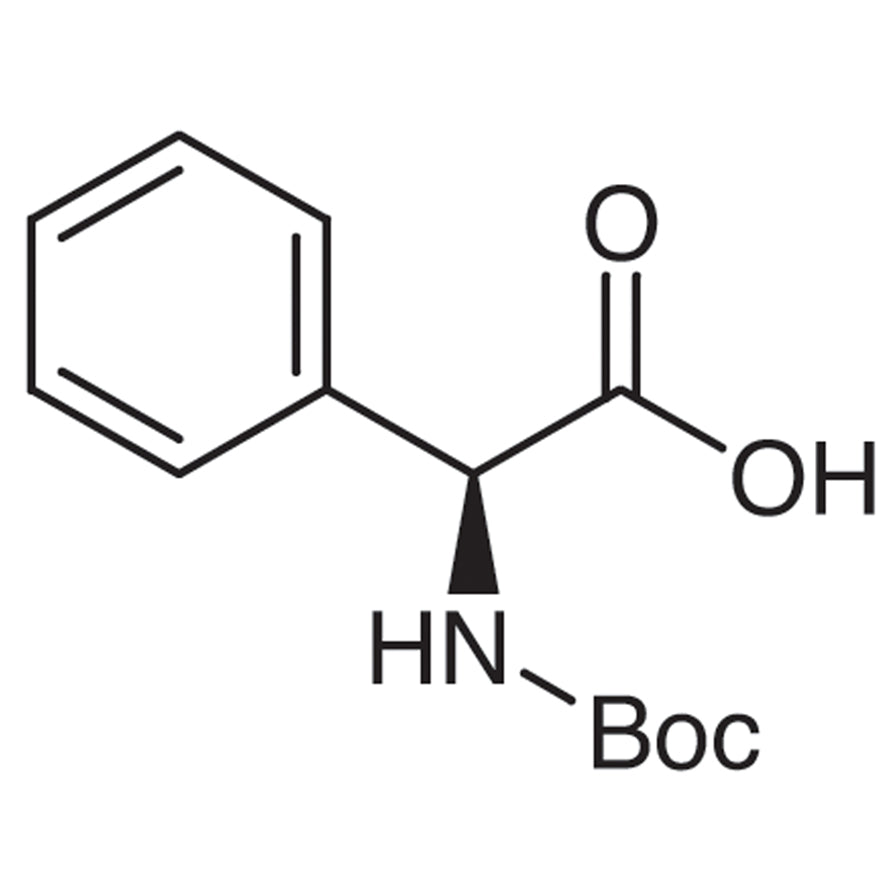 TCI B3211 2900-27-8 N-(tert-Butoxycarbonyl)-L-2-phenylglycine