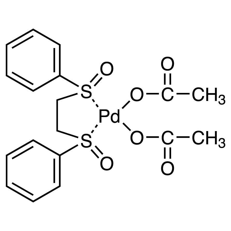 TCI B3292 858971-43-4 1,2-Bis(phenylsulfinyl)ethane Palladium(II) Diacetate