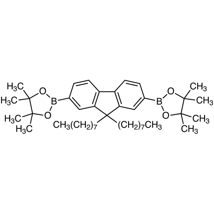 TCI B3582 196207-58-6 2,7-Bis(4,4,5,5-tetramethyl-1,3,2-dioxaborolan-2-yl)-9,9-di-n-octylfluorene