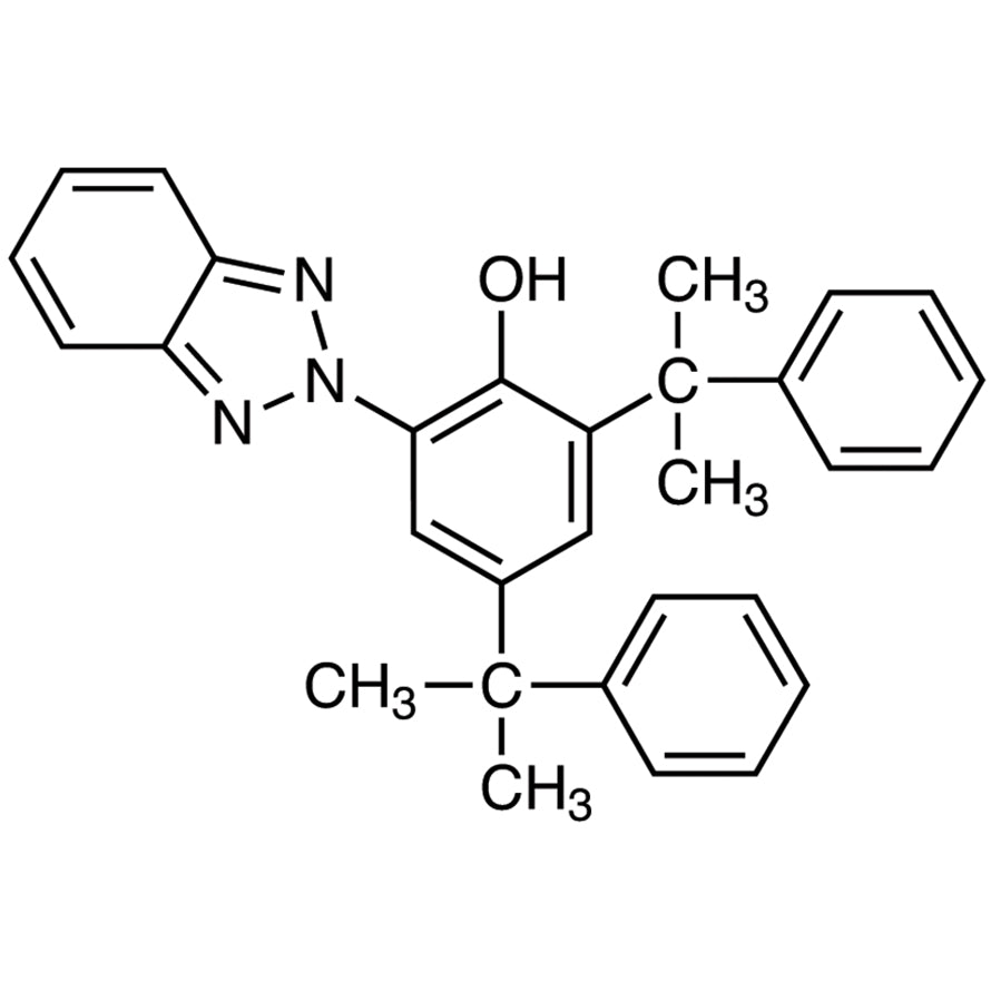 70321-86-7 2-(2H-Benzotriazol-2-yl)-4,6-bis(1-methyl-1-phenylethyl)phenol - AMI Scientific