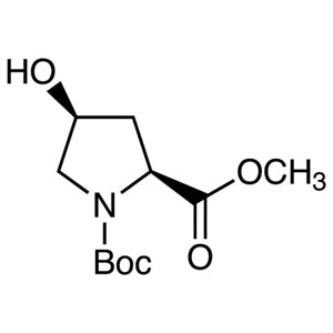 102195-79-9 N-(tert-Butoxycarbonyl)-cis-4-hydroxy-L-proline Methyl Ester - AMI Scientific