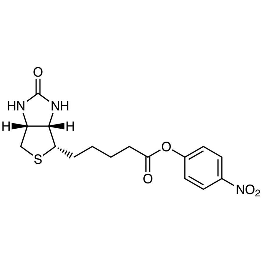 TCI B4009 33755-53-2 (+)-Biotin 4-Nitrophenyl Ester