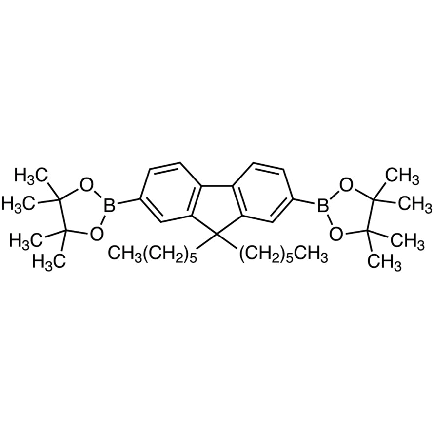 TCI B4029 254755-24-3 2,7-Bis(4,4,5,5-tetramethyl-1,3,2-dioxaborolan-2-yl)-9,9-dihexylfluorene
