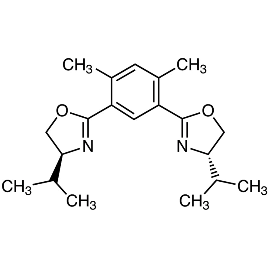 TCI B4196 929896-22-0 (S,S)-4,6-Bis(4-isopropyl-2-oxazolin-2-yl)-m-xylene