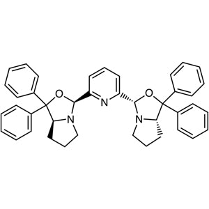 TCI B4228-50MG 1450841-27-6 2,6-Bis[(2S,5S)-4,4-diphenyl-1-aza-3-oxabicyclo[3.3.0]octan-2-yl]pyridine