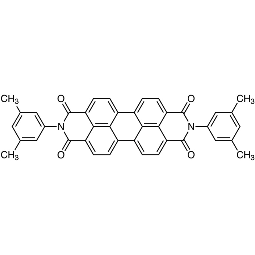 TCI B4231 4948-15-6 N,N'-Bis(3,5-dimethylphenyl)-3,4,9,10-perylenetetracarboxylic Diimide