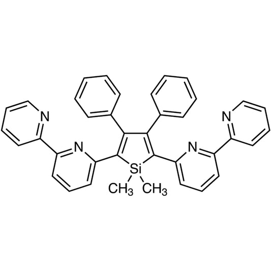 TCI B4233-200MG 350042-00-1 2,5-Bis(2,2'-bipiridin-6-il)-1,1-dimetil-3,4-difenilsilol