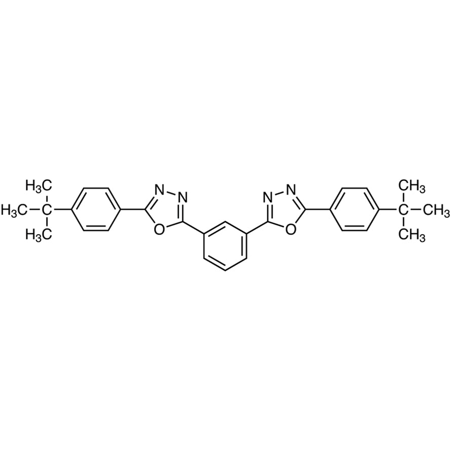 TCI B4252 138372-67-5 1,3-Bis[5-(4-tert-butylphenyl)-2-[1,3,4]oxadiazolyl]benzene