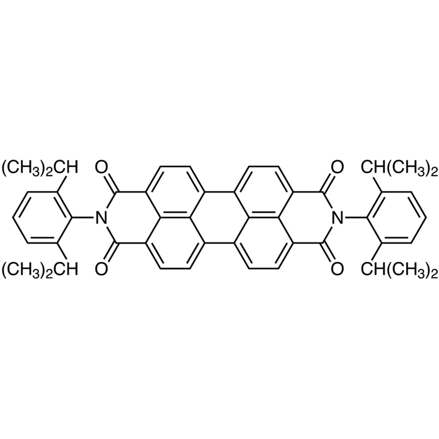 TCI B4268 82953-57-9 N,N'-Bis(2,6-diisopropylphenyl)-3,4,9,10-perylenetetracarboxylic Diimide