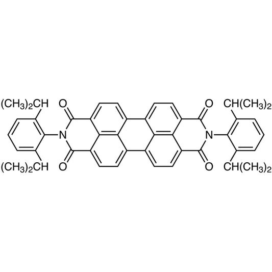 TCI B4268 82953-57-9 N,N'-Bis(2,6-diisopropylphenyl)-3,4,9,10-perylenetetracarboxylic Diimide
