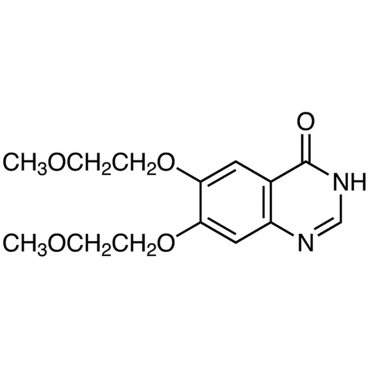 TCI B4270 179688-29-0 6,7-Bis(2-methoxyethoxy)-3H-quinazolin-4-one