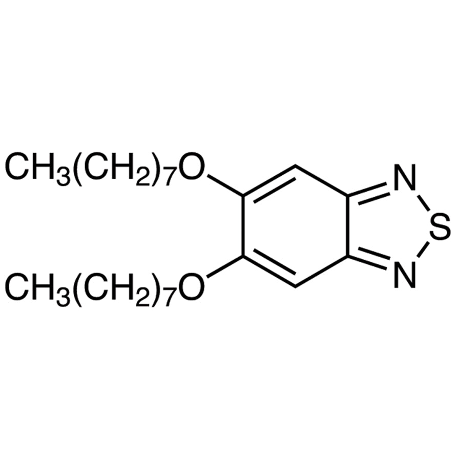 TCI B4440 1254353-37-1 5,6-Bis(n-octyloxy)-2,1,3-benzothiadiazole