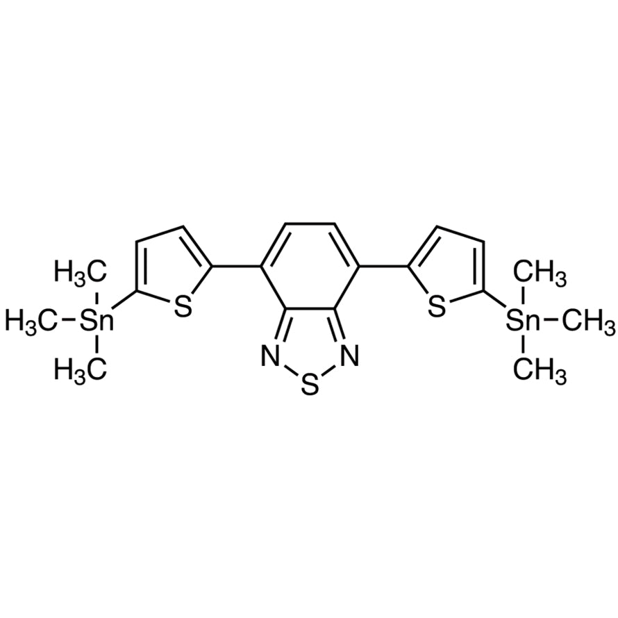 TCI B4453-200MG 1025451-57-3 4,7-Bis(5-trimetilstanil-2-tienil)-2,1,3-benzotiadiazol