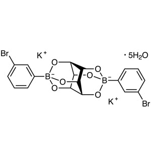 TCI B4523 1537876-31-5 Bis(asam 3-bromofenilboronat) Kompleks Skilo-Inositol Dipotassium Pentahidrat