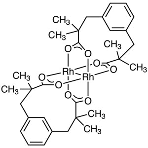 TCI B4549-100MG 819050-89-0 Bis[rhodium(alpha,alpha,alpha',alpha'-tetramethyl-1,3-benzenedipropionic Acid)]
