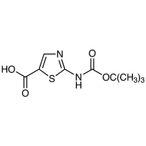 TCI B4552 302964-02-9 Asam 2-(tert-Butoksikarbonilamino)tiazol-5-karboksilat