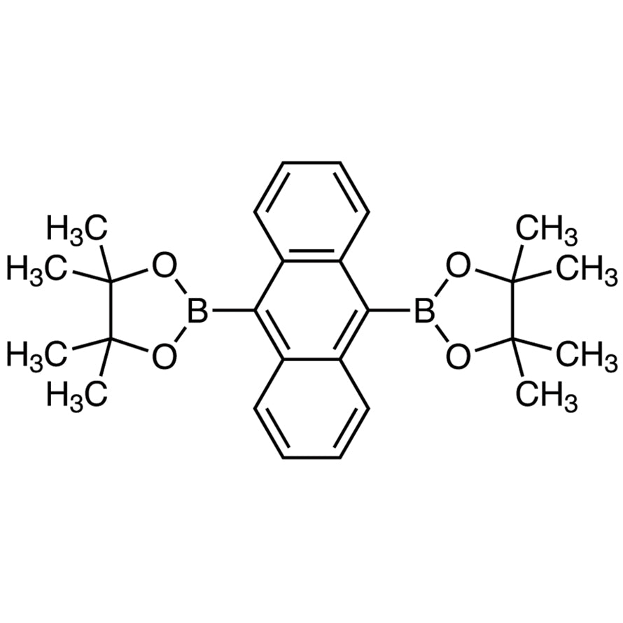 TCI B4562 863992-56-7 9,10-Bis(4,4,5,5-tetramethyl-1,3,2-dioxaborolan-2-yl)anthracene
