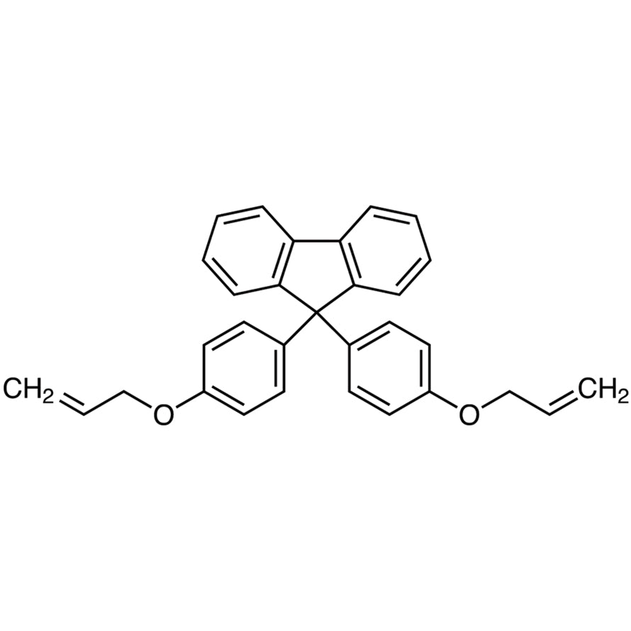 TCI B4622 142494-81-3 9,9-Bis(4-allyloxyphenyl)fluorene