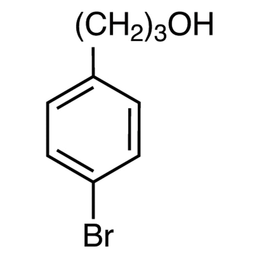 TCI B4657 25574-11-2 3-(4-Bromophenyl)-1-propanol — struktur kimia
