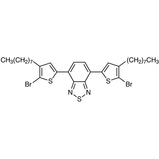 TCI B4684-200MG 457931-23-6 4,7-Bis(5-bromo-4-n-oktil-2-tienil)-2,1,3-benzotiadiazol