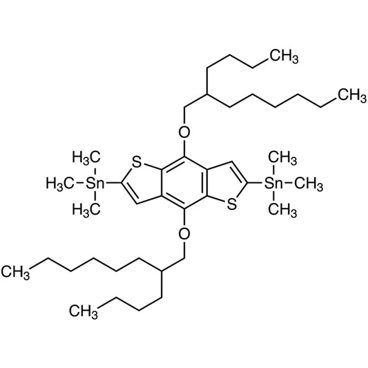 TCI B4685-200MG 1271439-08-7 4,8-Bis(2-butyl-n-octyloxy)-2,6-bis(trimethylstannyl)benzo[1,2-b:4,5-b']ditiofen