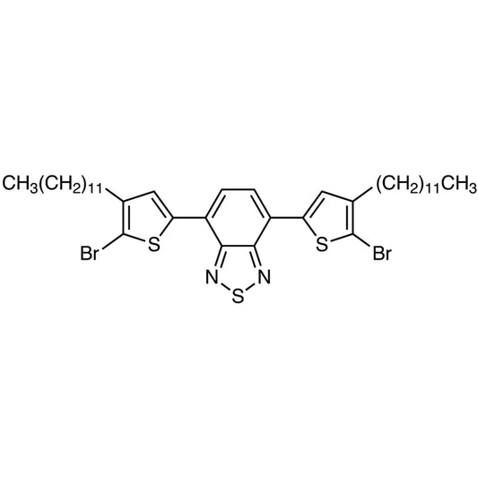 TCI B4719-200MG 1179993-72-6 4,7-Bis(5-bromo-4-dodecyl-2-thienyl)-2,1,3-benzothiadiazole