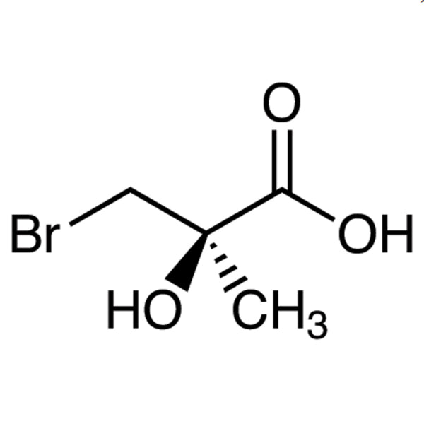 TCI B4819 261904-39-6 Asam (R)-3-Bromo-2-hidroksi-2-metilpropionik