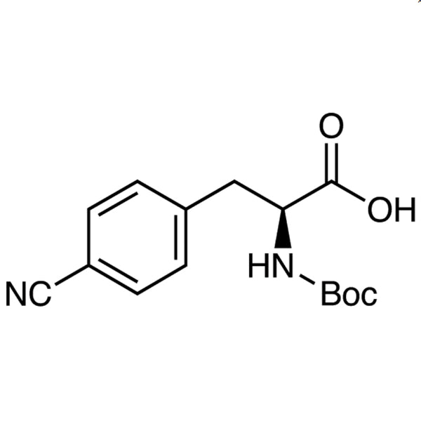 TCI B4877 131724-45-3 N-(tert-Butoxycarbonyl)-4-siano-L-fenilalanin