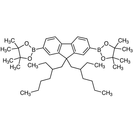 TCI B4892 357219-41-1 9,9-Bis(2-ethylhexyl)-2,7-bis(4,4,5,5-tetramethyl-1,3,2-dioxaborolan-2-yl)fluorene