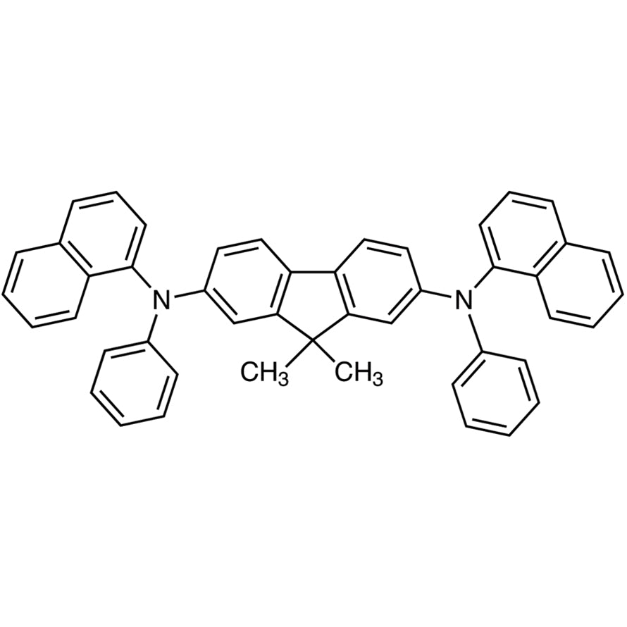 TCI B4926 222319-05-3 2,7-Bis[N-(1-naftil)anilino]-9,9-dimetilfluorena
