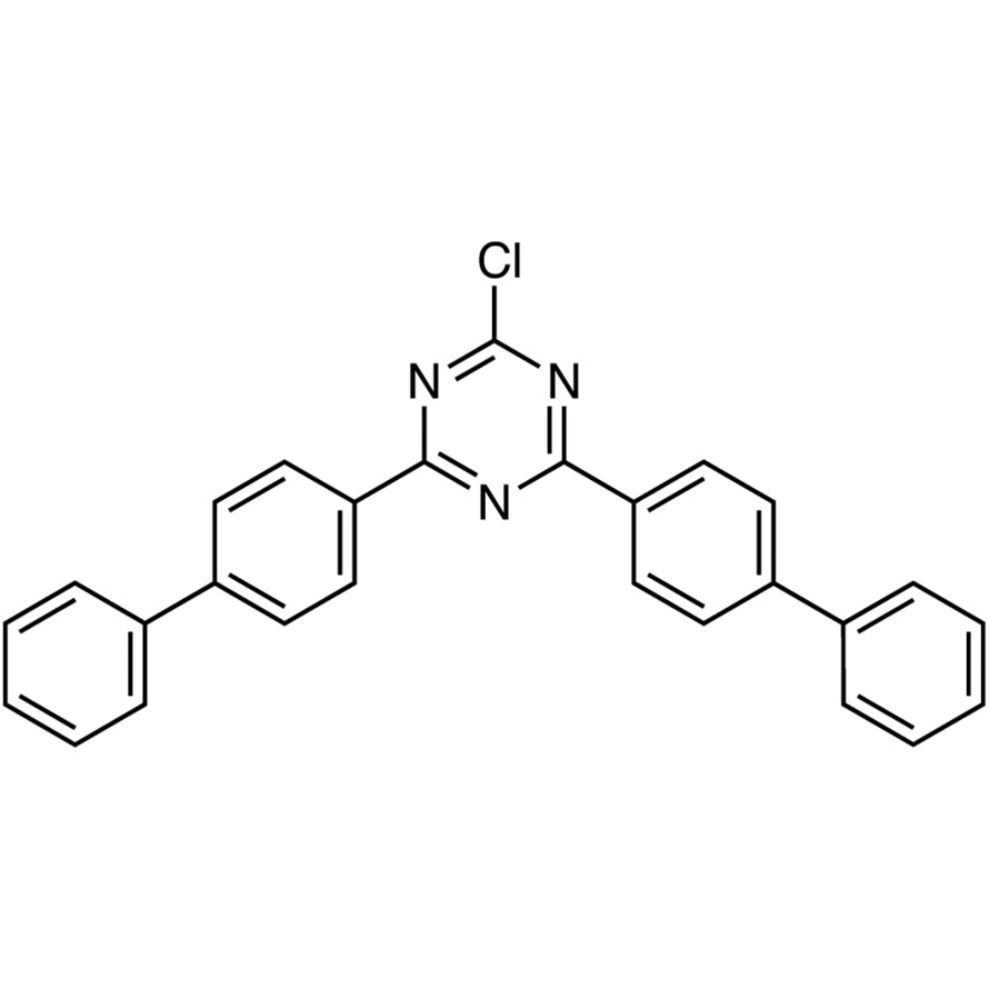 TCI B4941 182918-13-4 2,4-Bis(4-biphenylyl)-6-chloro-1,3,5-triazine