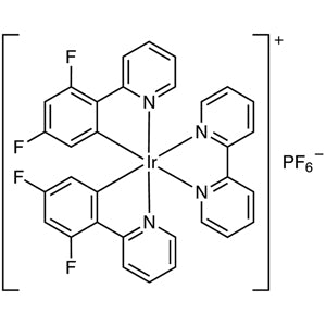 TCI B4944-200MG 864163-80-4 (2,2'-Bipiridina)bis[2-(2,4-difluorofenil)piridina]iridium(III) Heksafluorofosfat