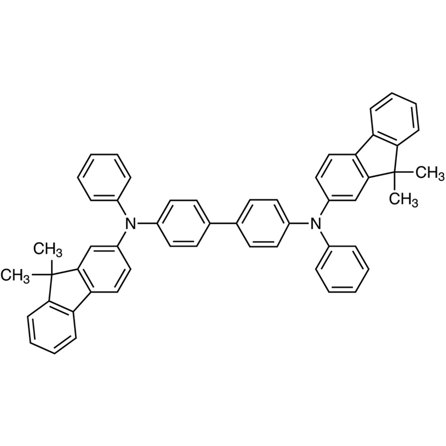 TCI B4962-1G 361486-60-4 N,N'-Bis(9,9-dimetil-9H-fluoren-2-il)-N,N'-difenilbenzidin