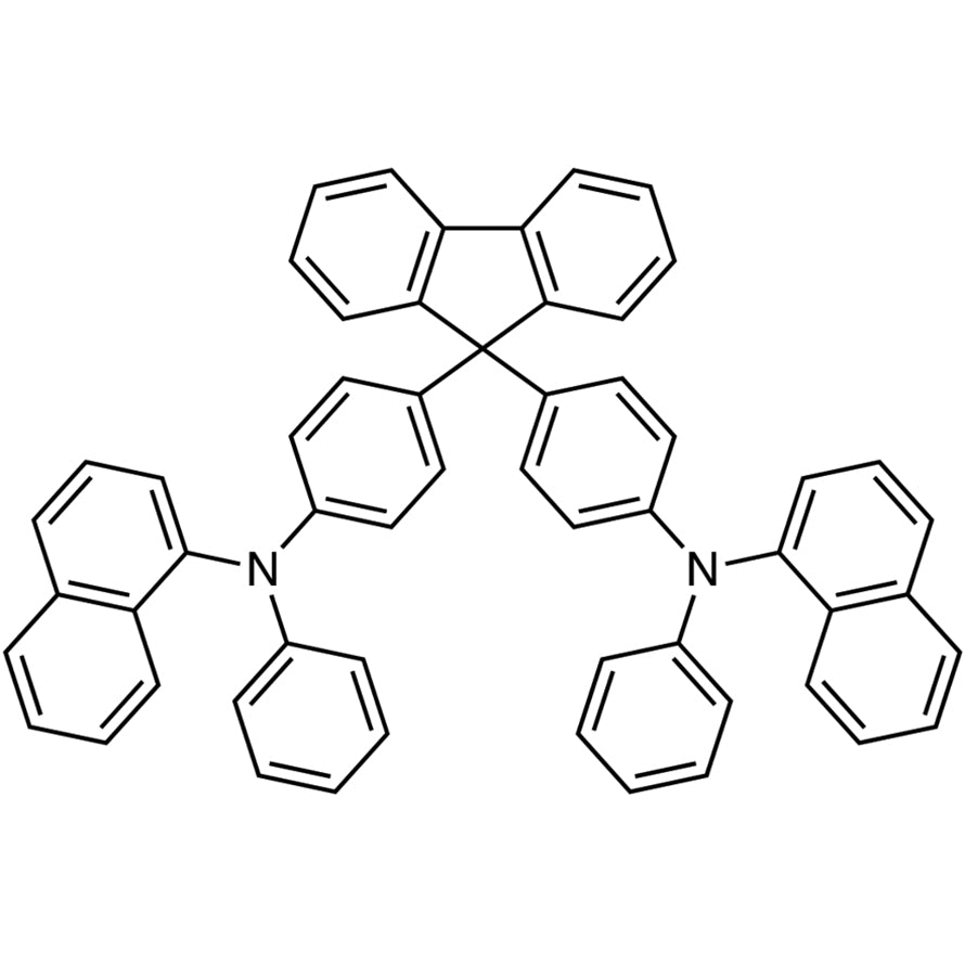 TCI B4979 510775-24-3 9,9-Bis[4-[N-(1-naphthyl)anilino]phenyl]fluorene