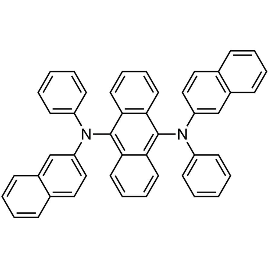 TCI B5023 473717-08-7 9,10-Bis[N-(2-naphthyl)anilino]anthracene