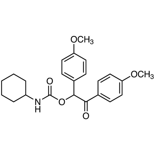 TCI B5085 196599-80-1 1,2-Bis(4-methoxyphenyl)-2-oxoethyl Cyclohexylcarbamate