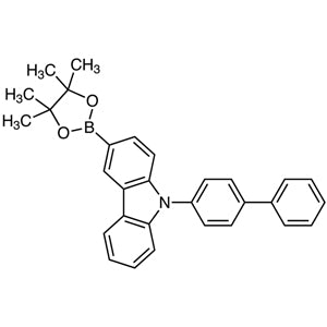 TCI B5091 1391729-66-0 9-([1,1'-Biphenyl]-4-yl)-3-(4,4,5,5-tetramethyl-1,3,2-dioxaborolan-2-yl)-9H-carbazole