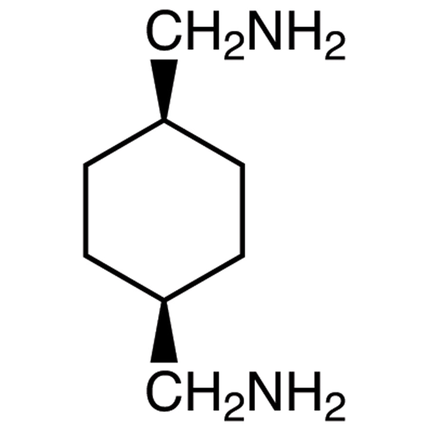 TCI B5146 10029-09-1 cis-1,4-Bis(aminomethyl)cyclohexane — struktur kimia