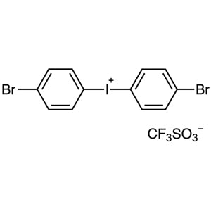 TCI B5259 139139-81-4 Bis(4-bromophenyl)iodonium Trifluoromethanesulfonate