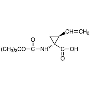 TCI B5322 159622-10-3 (1R,2S)-1-[(tert-Butoxycarbonyl)amino]-2-vinylcyclopropanecarboxylic Acid